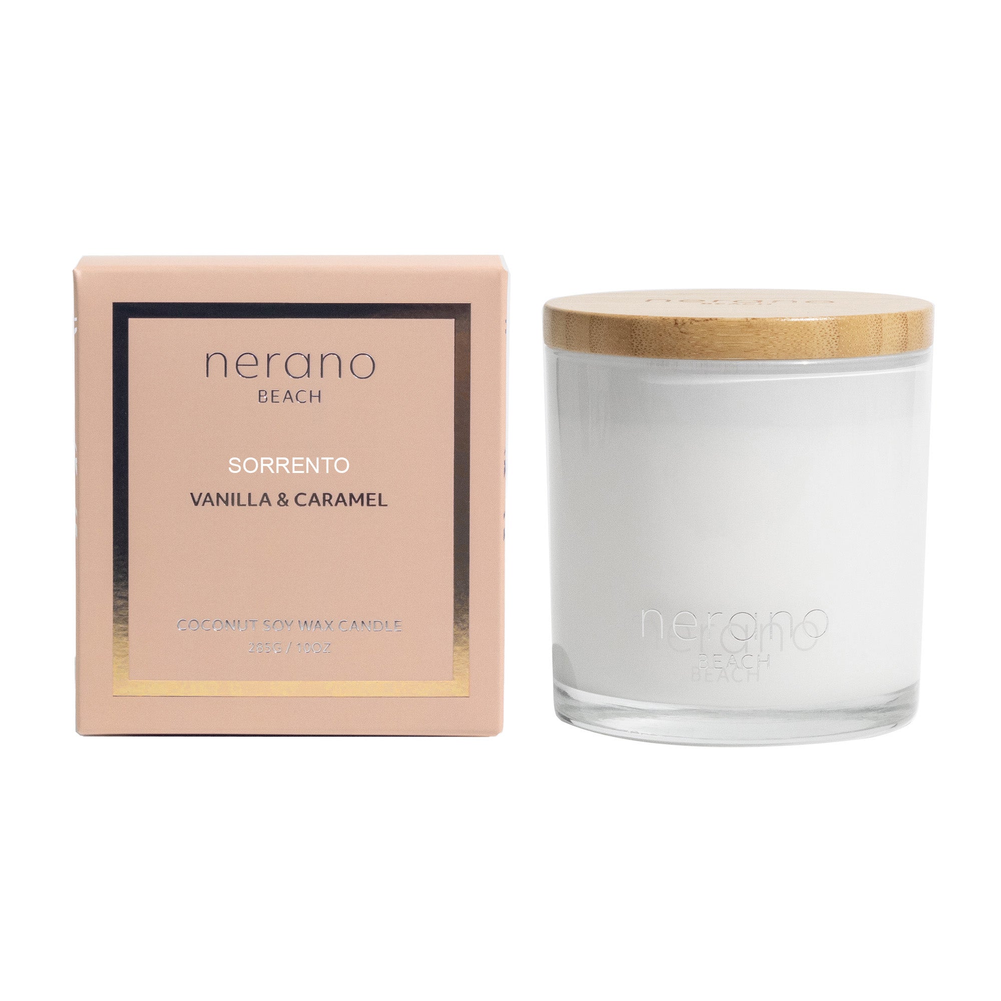 Sorrento – Vanilla & Caramel Candle
